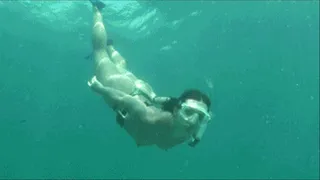 Topless Freediving The Andaman Sea