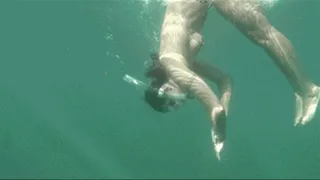 Pushing Her Free-Diving Limits