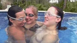 Lesbian Swimming Lessons Part 4: The 3 Girl Finale!