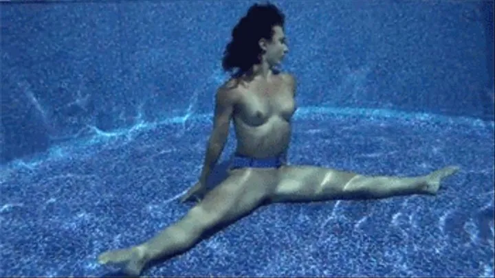 Underwater Nude Stretching (QuickTime)