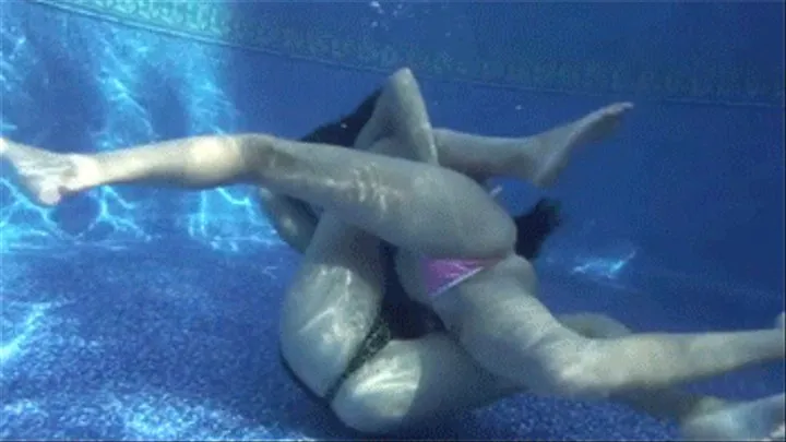 Naomi & Wenona Underwater Wrestling Rematch (QuickTime)