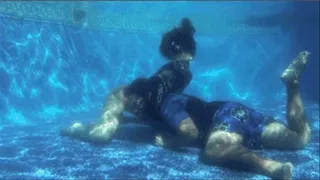 Underwater Mixed Wrestling Wenona Vs Aqua Boy