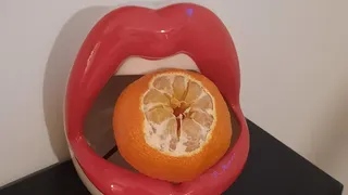 Orange Fucker: creative fruit eating for your own good