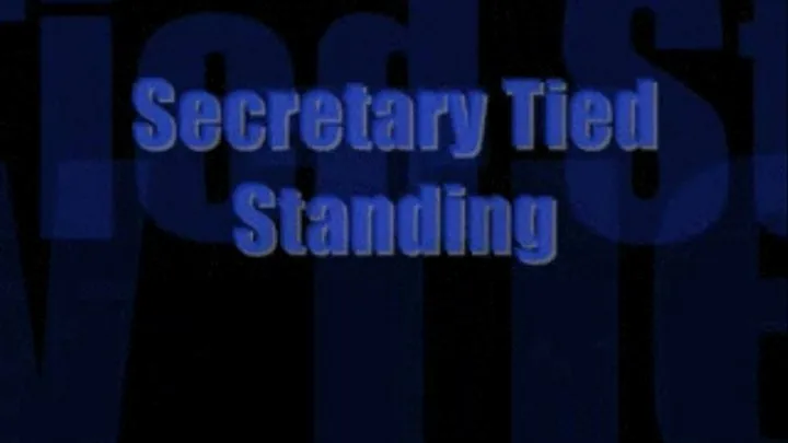 Secretary Tied Standing