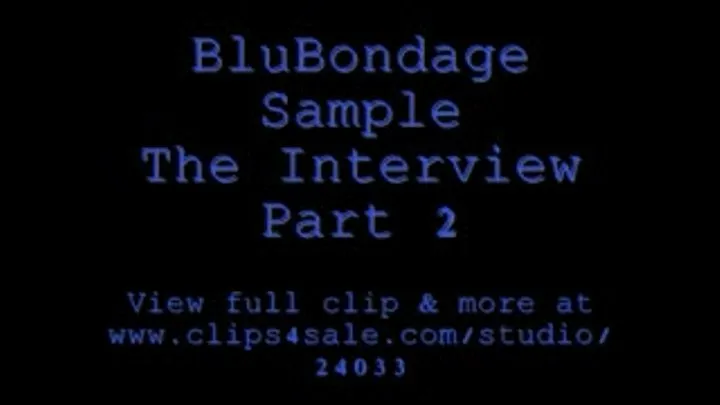 Interview Sample Clip