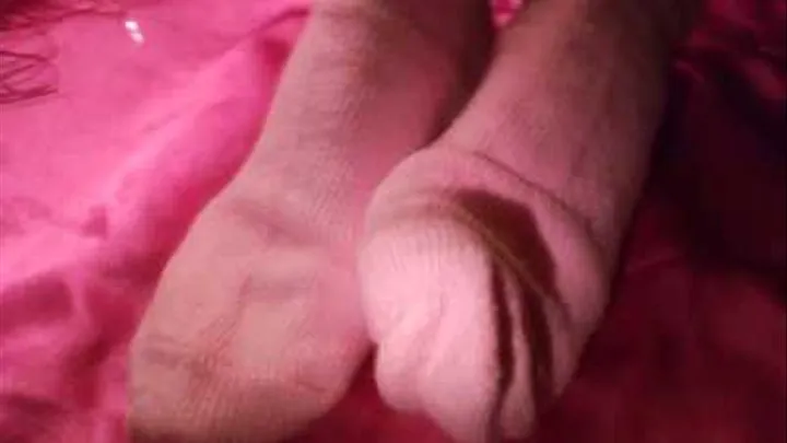 Candi's Pink Sweat Socky Longtoenail Flexxin Clip!