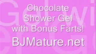 Chocolate Shower Gel with Farts