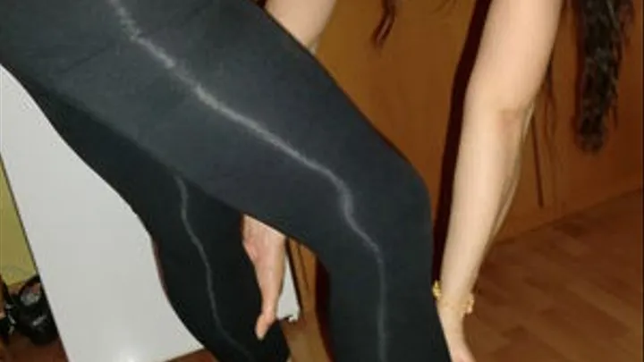 thaibitch in leggins and fuck me sandals