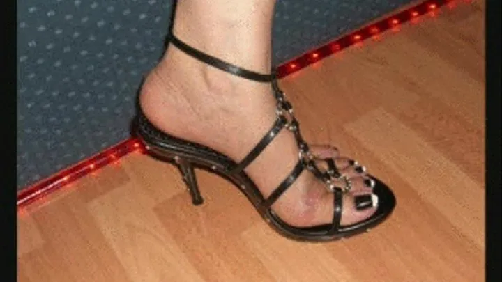 my new sling back sandals and sling body