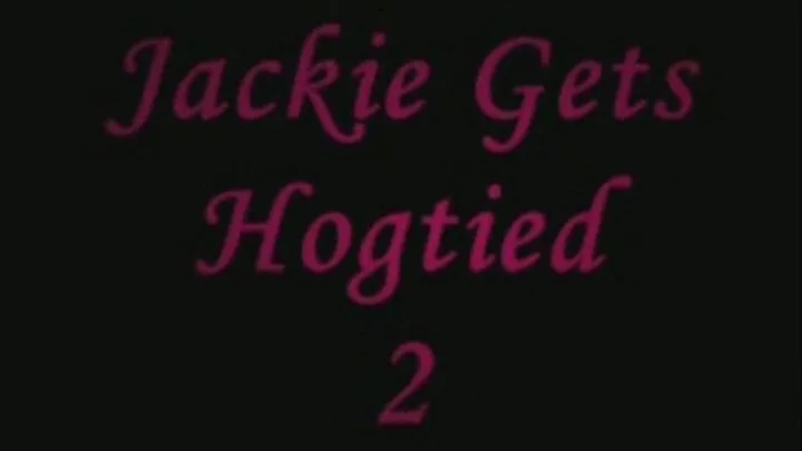 Jackie Gets Hogtied 2