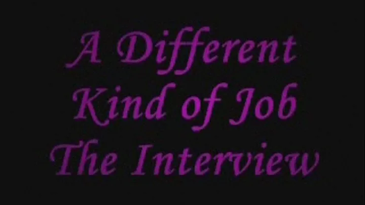 A Different Kind of Job The Interview IPOD part 2