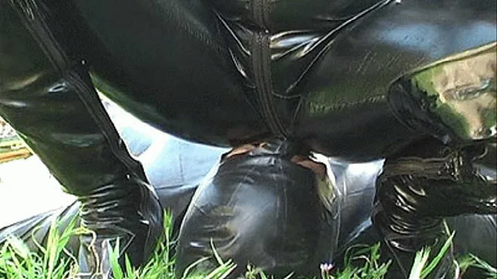 Nail into urethra for My rubber slave (Full Video)