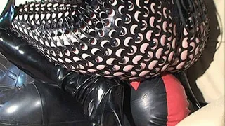 Breathless rubber slut under My Rubber Catsuit (Full Video)