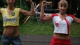 Armwrestling Competition short in Outfits