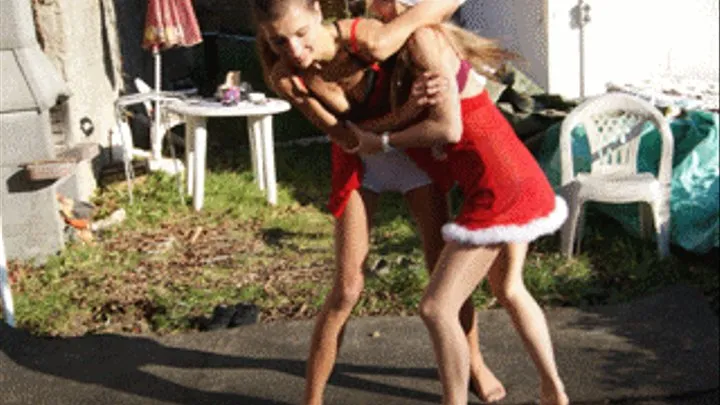 FG 89-2 hi clip Manu vs Claire Christmas Fight