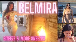 GORGEOUS LADIES OF SNEEZE INTRODUCING BELMIRA WITH SEXY BRAZILIAN SNEEZES!