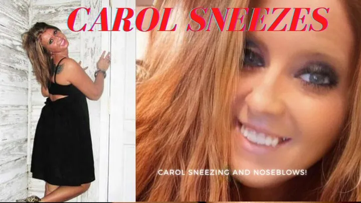 CAROL A MONTH OF SNEEZING AND NOSEBLOWS MARCH MADNESS!