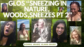 GORGEOUS LADIES OF SNEEZE WOODS, NATURE AND HUFF AND PUFF AND SNEEZE THE HOUSE DOWN PART 2