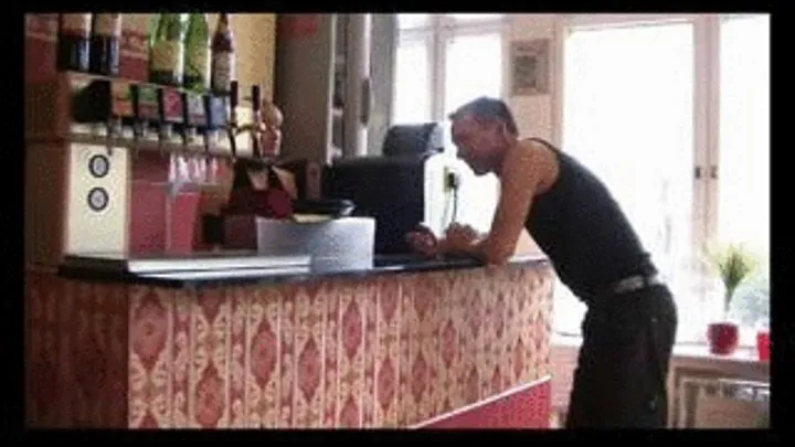 Pay your drink or the Waitress will make you pay!