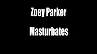 Zoey Parker Strokes Her Pink Twat.