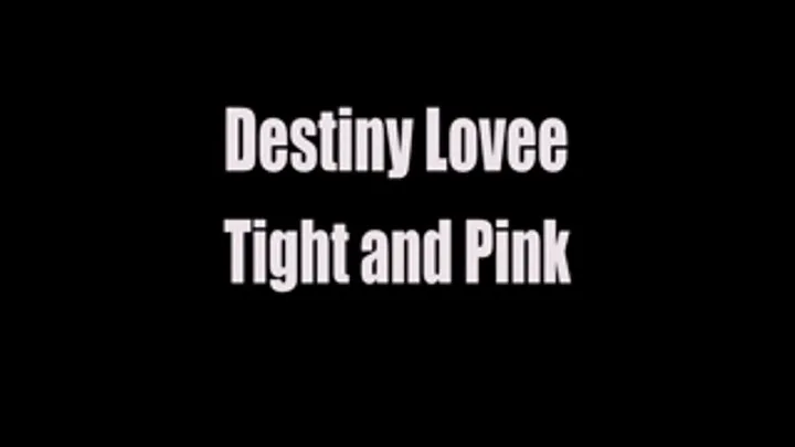 Destiny Lovee Tight and Pink