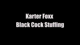 Karter Foxx Black Cock Stuffing