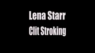 Lena Star Clit Stroking