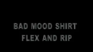 BAD MOOD SHIRT FLEX AND RIP