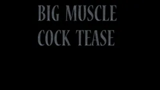 BIG MUSCLE COCK TEASE