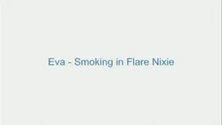 Eva - Smoking in Flare Nixie