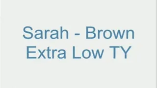 Sarah - Brown Extra Low TY