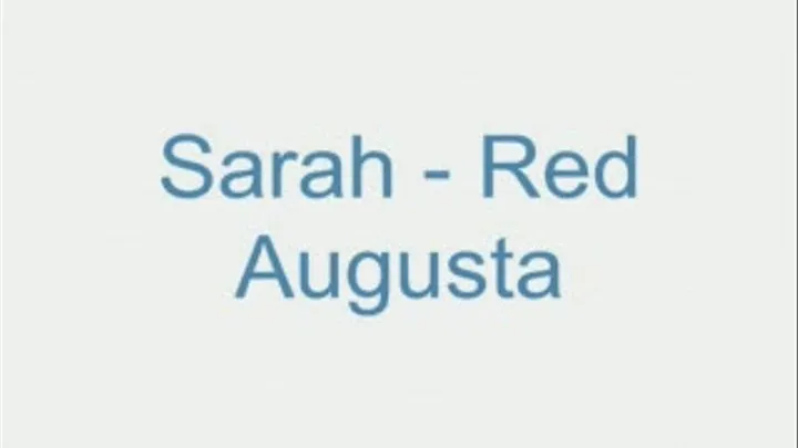 Sarah - Red Augusta