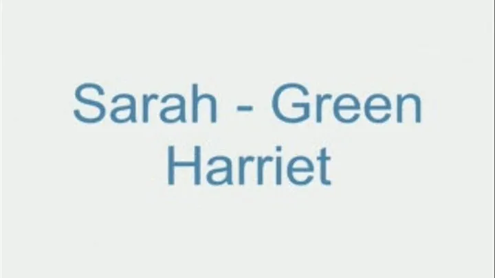 Sarah - Green Harriett