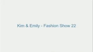 Kim and Emily - Fashion Show 22 - Leatherleggings