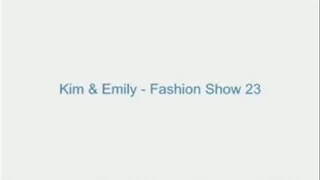 Kim and Emily - Fashion Show 23 - Leatherleggings