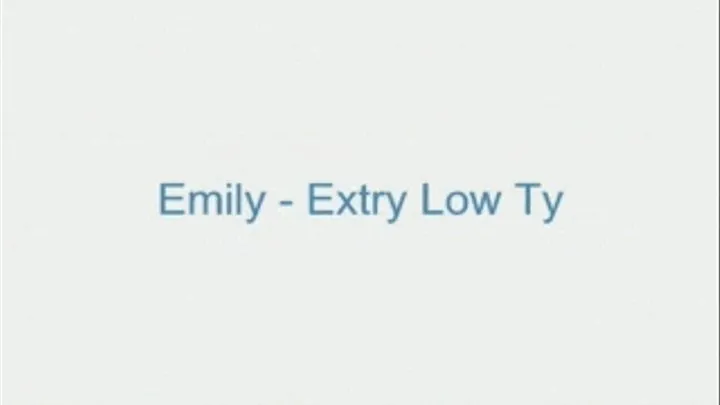 Emily - Extra Low Tommy