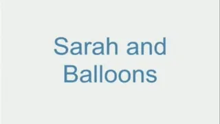 Sarah and Balloons