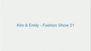 Kim and Emily - Fashion Show 21 - Leatherleggings