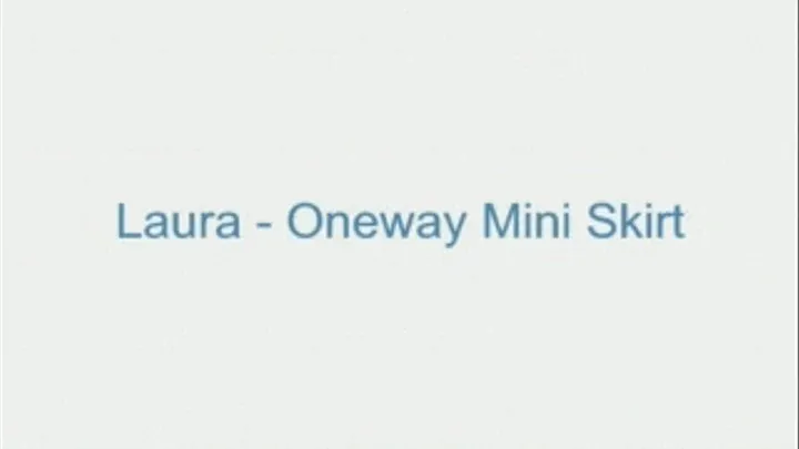 Laura - Oneway Mini Skirt