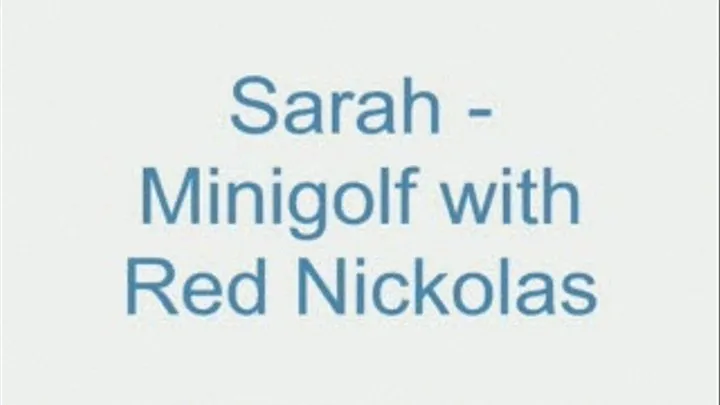 Sarah - Minigolf in red Nickolas