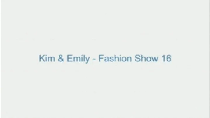 Kim and Emily - Fashion Show 16 - Leatherleggings