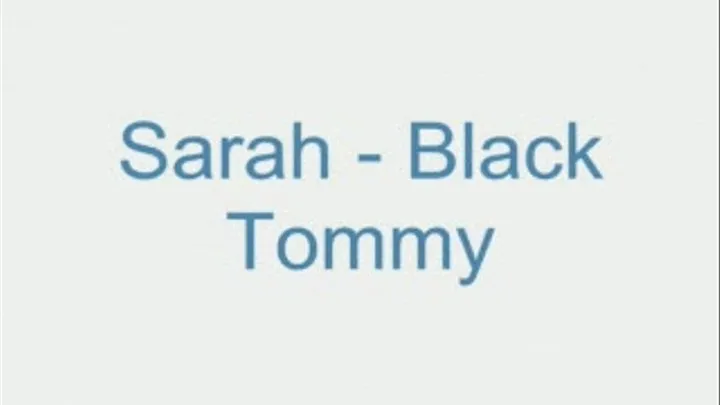 Sarah - Black Tommy