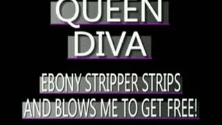 Queen Diva Bound, Blindfolded, Chained And To Suck it!! - (368 X 208 SIZED)