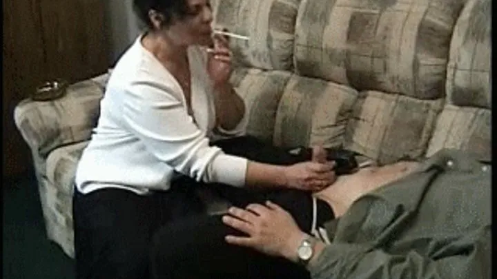 STEP-MOMMY SMOKING HAND JOB # 17 (FULL-VERSION)