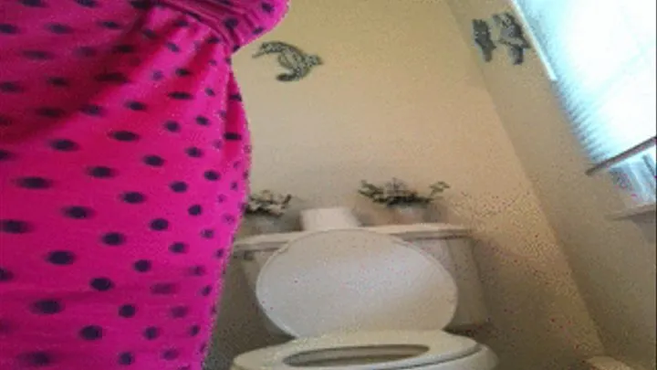 number 2 toilet time and fart in your face!