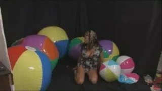 Beachball Blow on Black Set