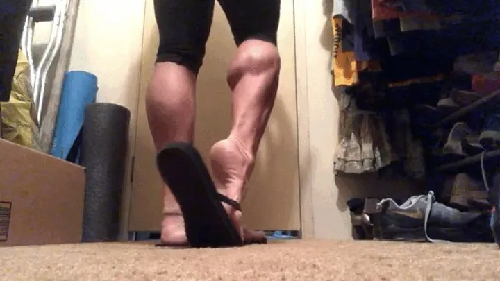 Sultry Muscular Calves
