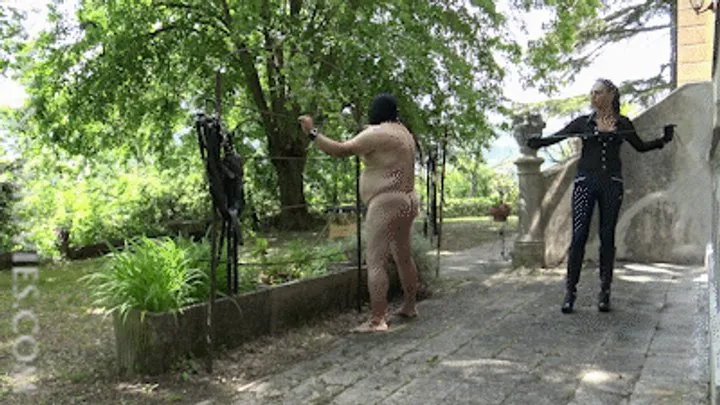 Real Session in Italy: Outdoor Corporal Punishment: Chapter Three