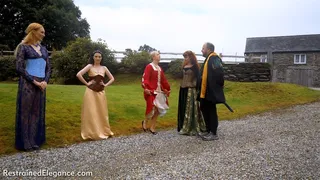 Ariel Faye Lucy Zoe The Tudors Part One Presented and Enslaved At Court ( , VID0541A)