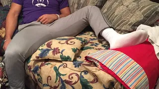 Malefootflava Present "Hot Jose's Jock Feet and Sock Tease" Upclose Foot Tease